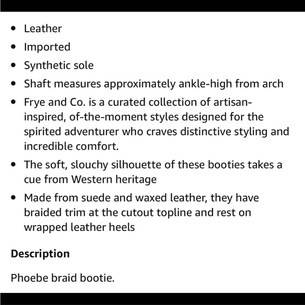 Phoebe Frye Ankle Boots Braided Booties size 7 - Picture 11 of 11